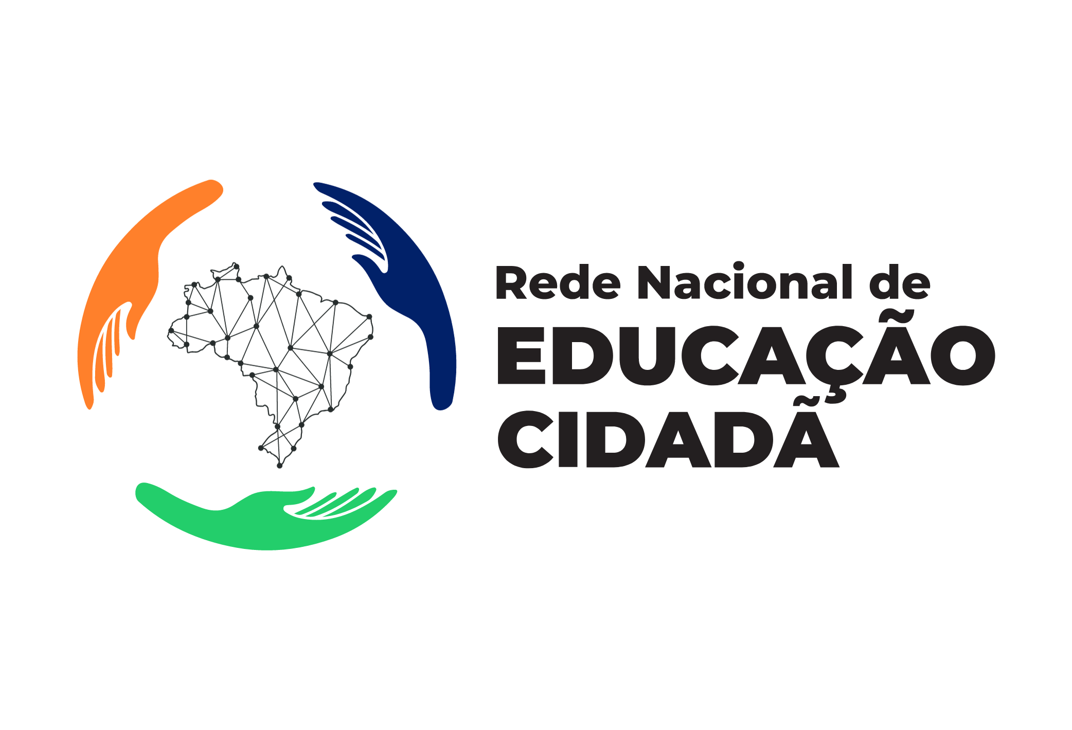 Logotipo de Rede Nacional de Educação Cidadã